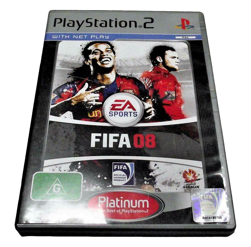 FIFA 08 (Platinum) PS2 PAL *Complete*