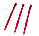 3 x Red Touch Screen Stylus for Original Nintendo 3DS XL Console