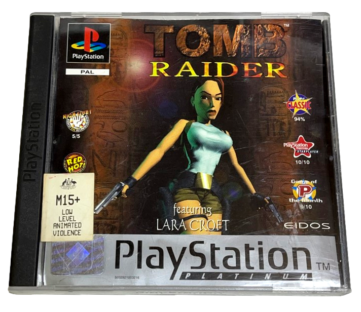 Tomb Raider PS1 PS2 PS3 PAL (Platinum) *Complete* (Preowned)