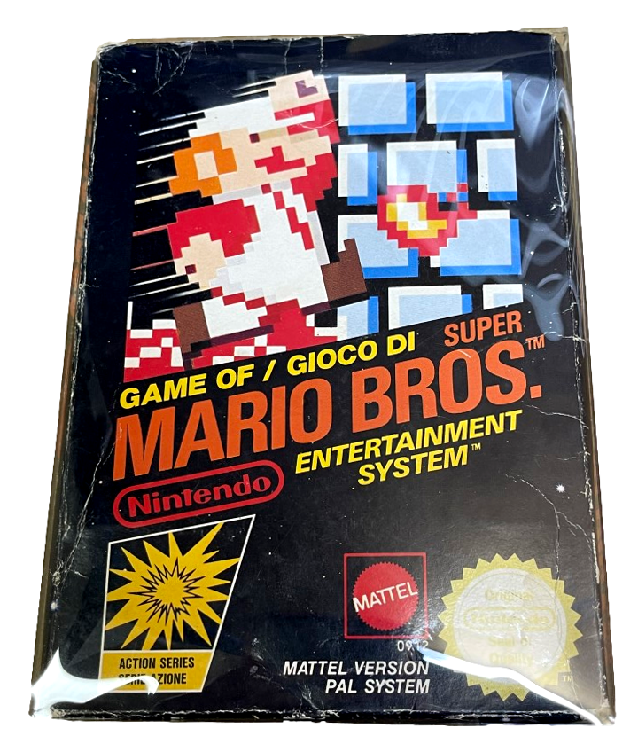 Super Mario Bros Nintendo NES Boxed PAL *No Manual* (Preowned)