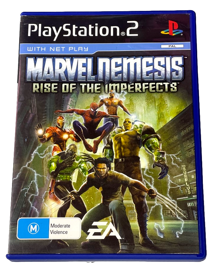 Marvel Nemesis Rise of the Imperfects PS2 PAL *No Manual* (Preowned)