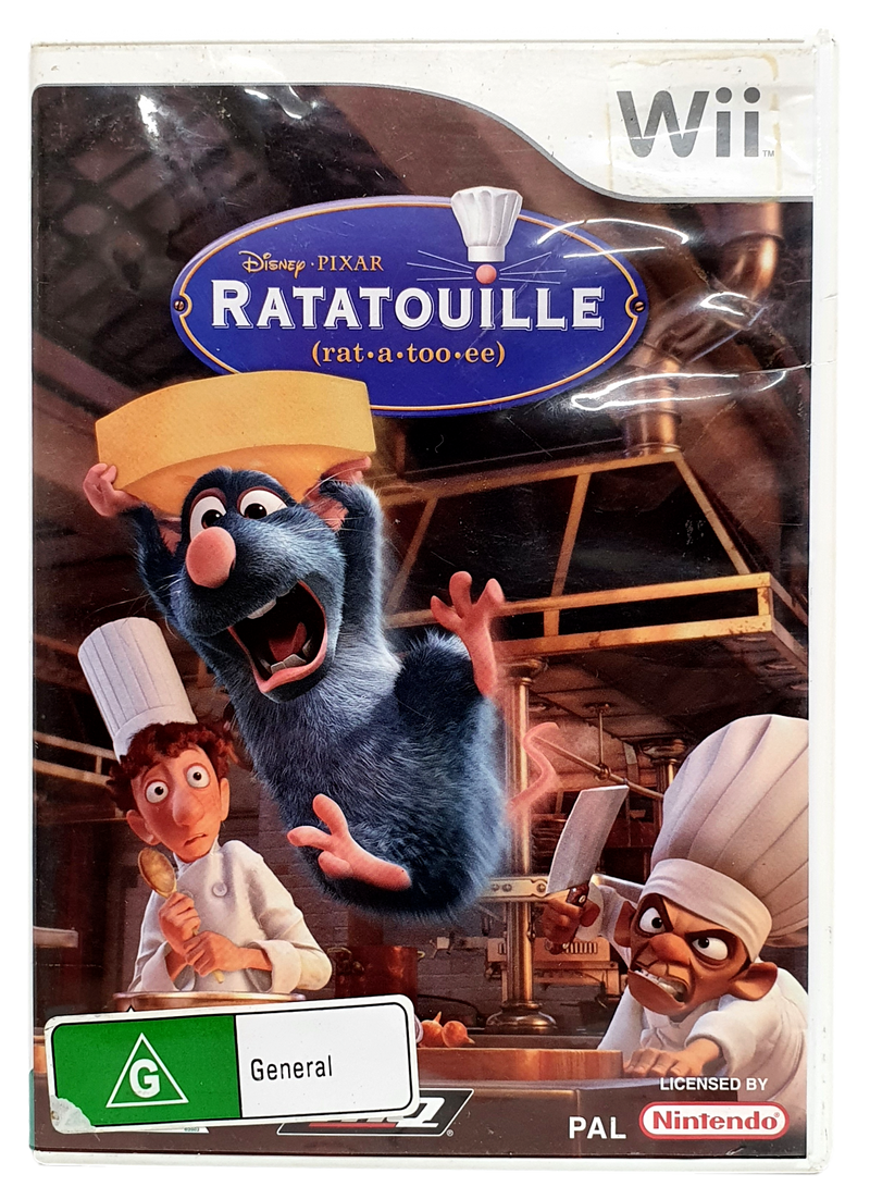 Ratatouille Nintendo Wii PAL *Complete*Wii U Compatible (Pre-Owned)