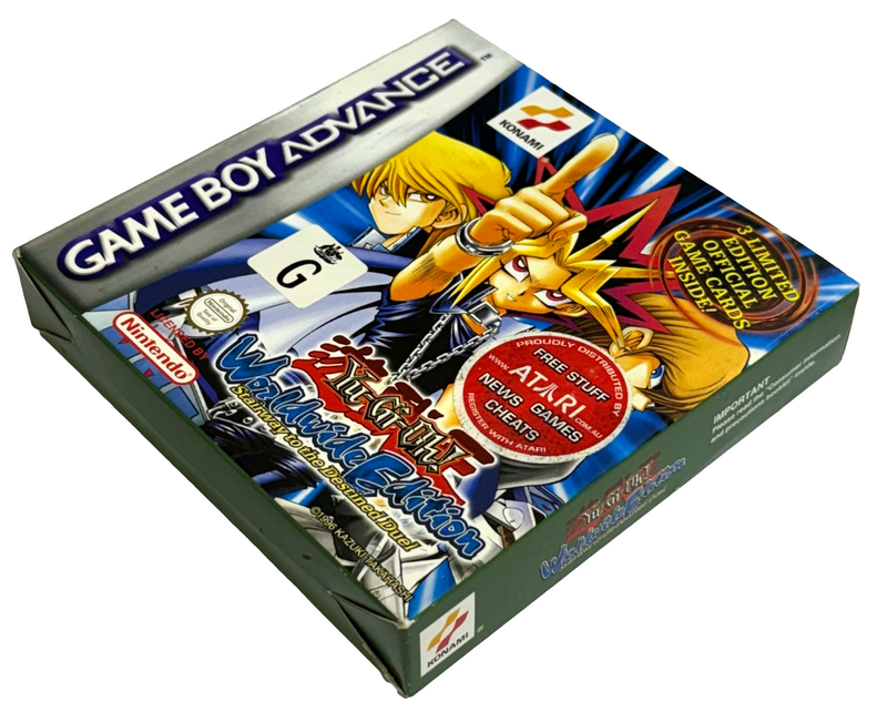 Yu-Gi-Oh Stairway to the Destined Duel Nintendo Gameboy Advance GBA *Complete* (Preowned)