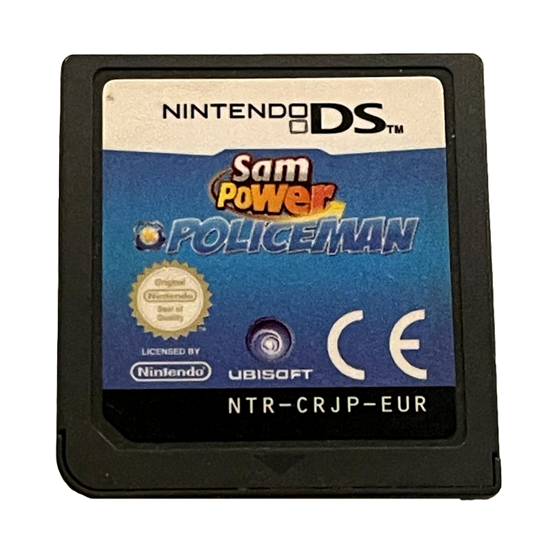Sam Power Policeman Nintendo DS 2DS 3DS *Cartridge Only* (Pre-Owned)