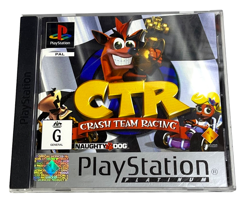 Crash Team Racing PS1 PS2 PS3 (Platinum) PAL *Complete* (Preowned)