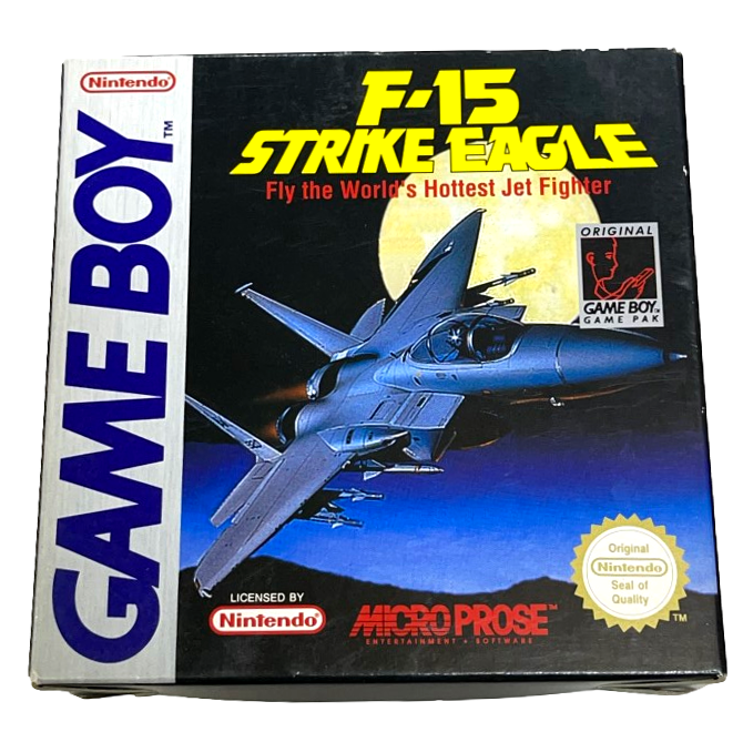 F-15 Strike Eagle Nintendo Gameboy *No Manual* Boxed (Preowned)