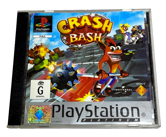 Crash Bash PS1 PS2 PS3 PAL (Platinum) *Complete* (Preowned)