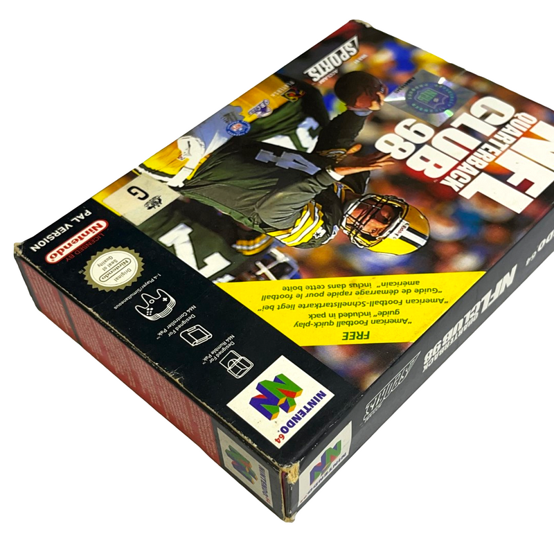 NFL Quarterback Club 98 Nintendo 64 N64 Boxed PAL *Complete* (Preowned)