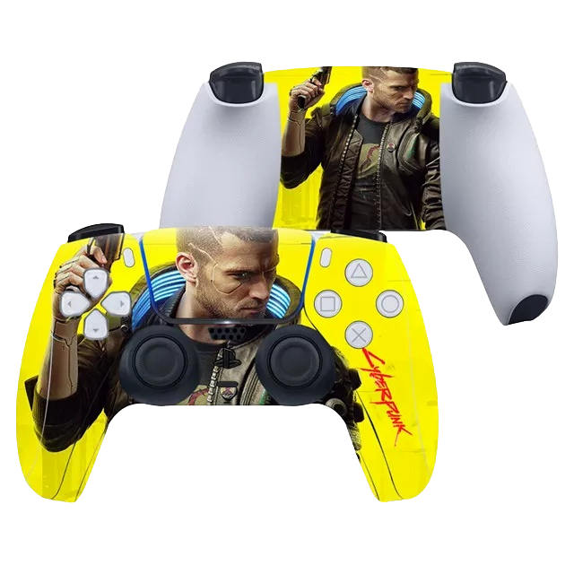 Playstation Sticker For PS5 Controller Skin Decal - Cyberpunk