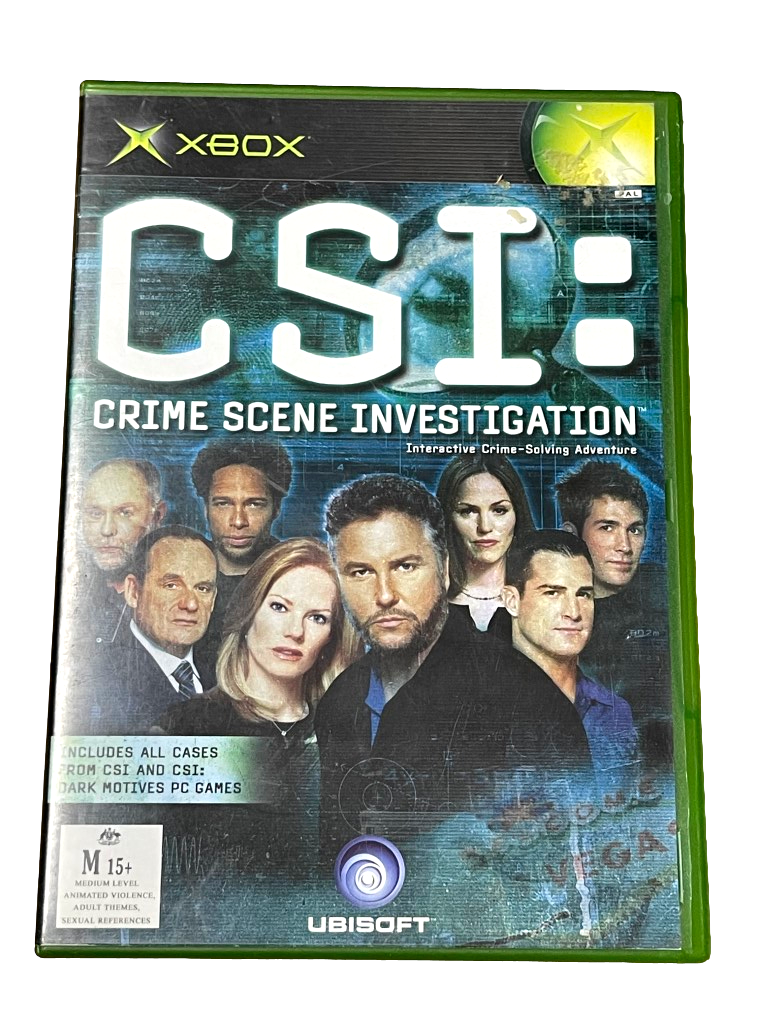 CSI Crime Scene Investigation XBOX Original PAL *No Manual* (Pre-Owned)