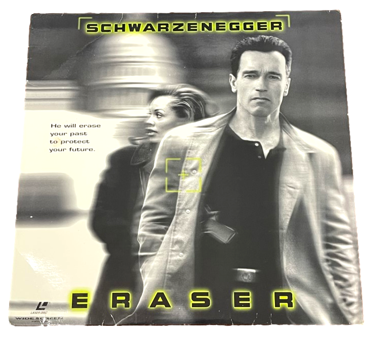 Eraser Laserdisc - Schwarzenegger