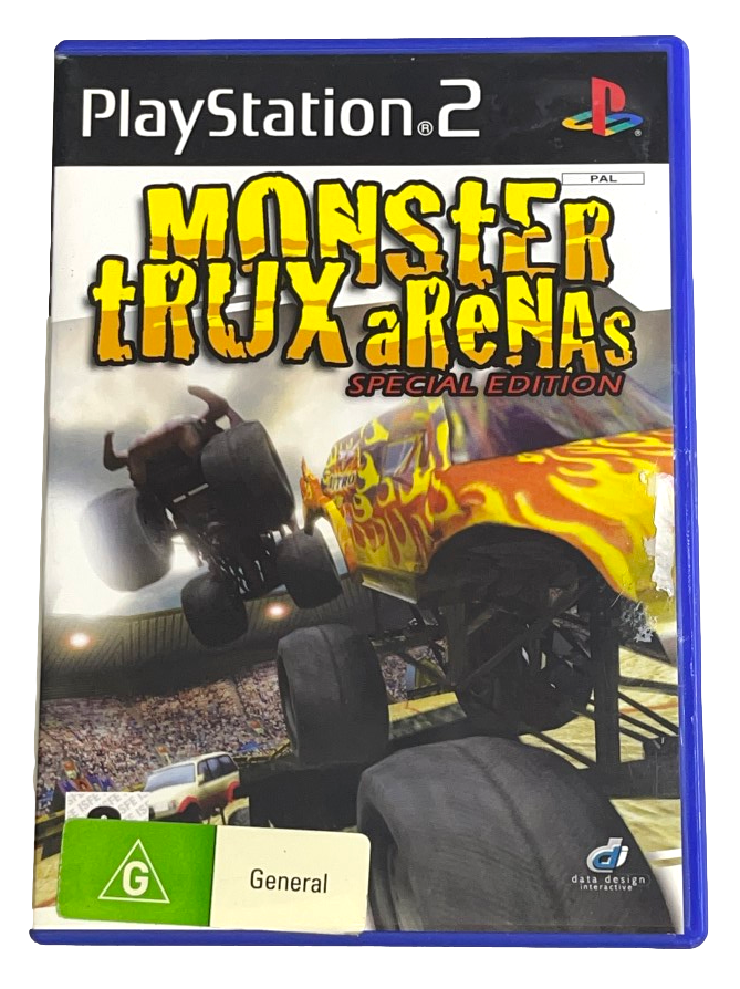 Monster Trux Arenas Special Edition PS2 PAL *No Manual* (Preowned)