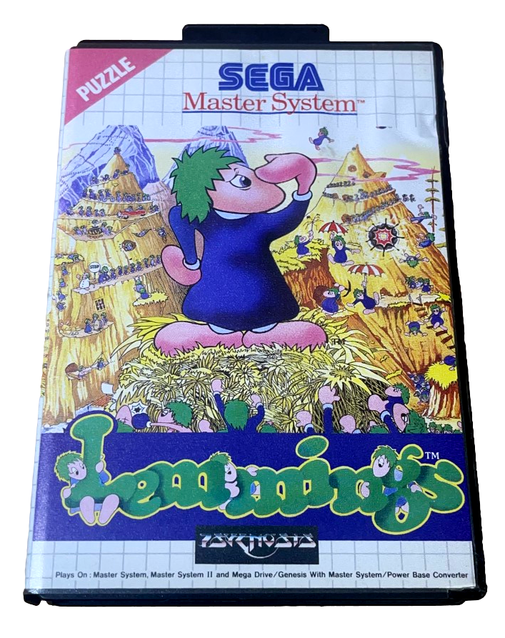Lemmings Sega Master System *No Manual* (Pre-Owned)