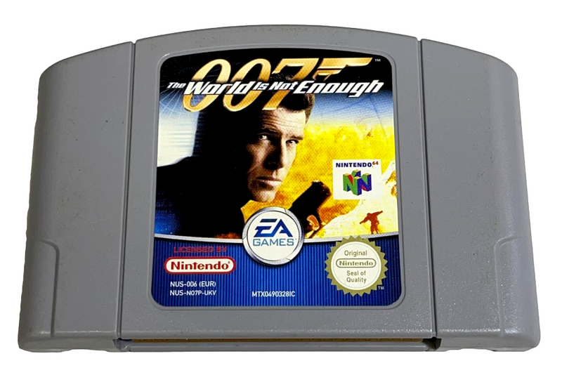 007 The World is Not Enough Nintendo 64 N64 Boxed PAL *Complete* (Preowned)