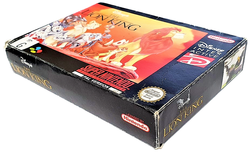 The Lion King Super Nintendo SNES Boxed *Completel* PAL (Preowned)