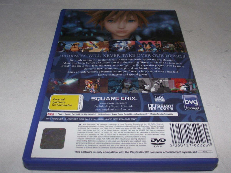 Kingdom Hearts II PS2 PAL *Complete* (Preowned)