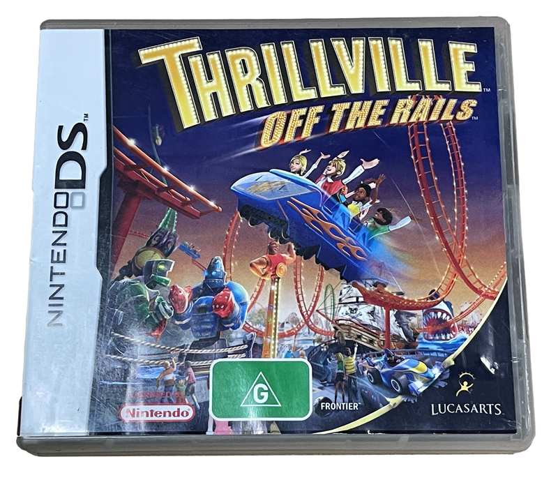 Thrillvile Off The Rails Nintendo DS 2DS 3DS Game *Complete* (Pre-Owned)