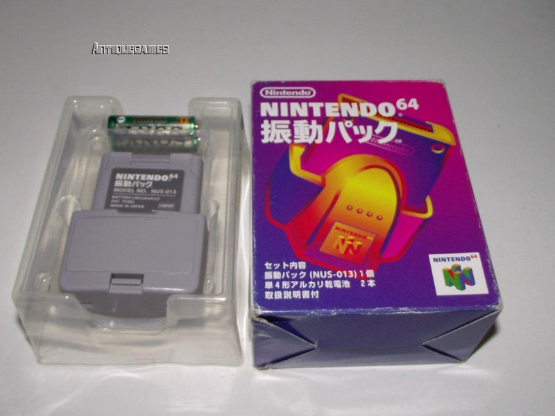 Genuine Nintendo 64 N64 Boxed Rumble Pak *Japan* (Preowned)