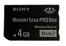 Sony 4GB Sony PSP Memory Stick Pro Duo Mark 2 Memory Card Camera Cybershot (Pre-Owned)
