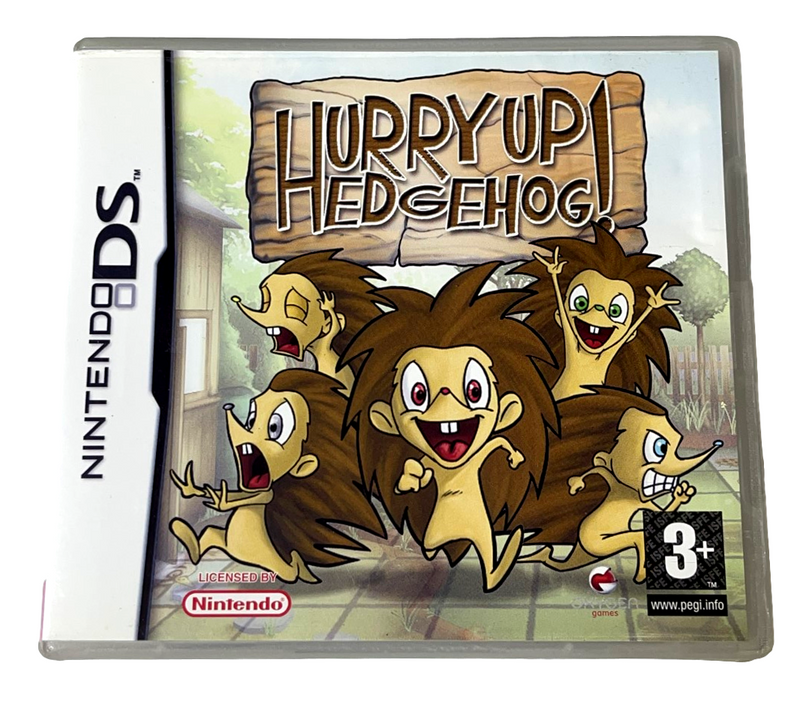 Hurry Up Hedgehog Nintendo DS 2DS 3DS Game *Complete* (Pre-Owned)