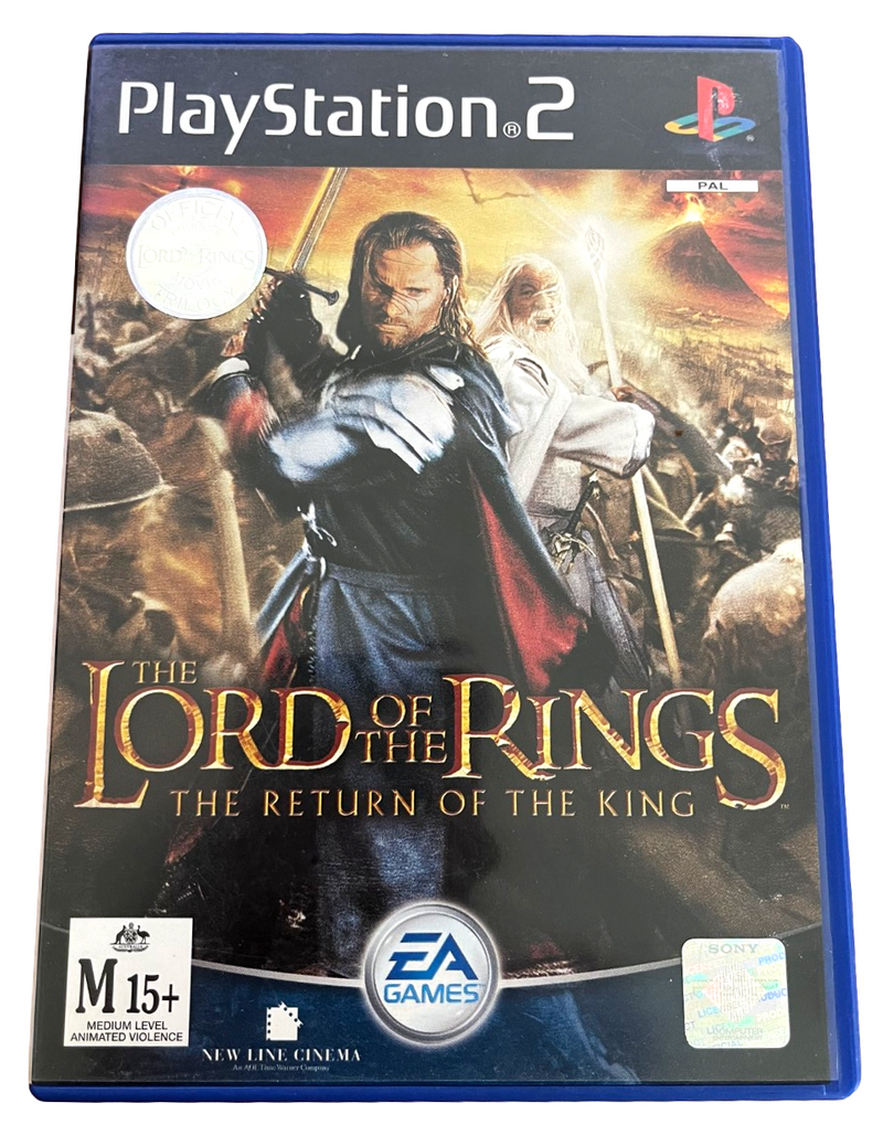 The Lord of the Rings The Return of the King Sony PS2 PAL *Complete* (Preowned)