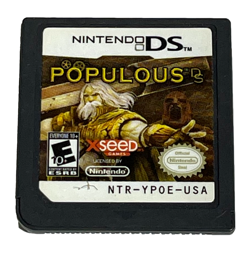 Populous Nintendo DS 2DS 3DS *Cartridge Only* (Pre-Owned)
