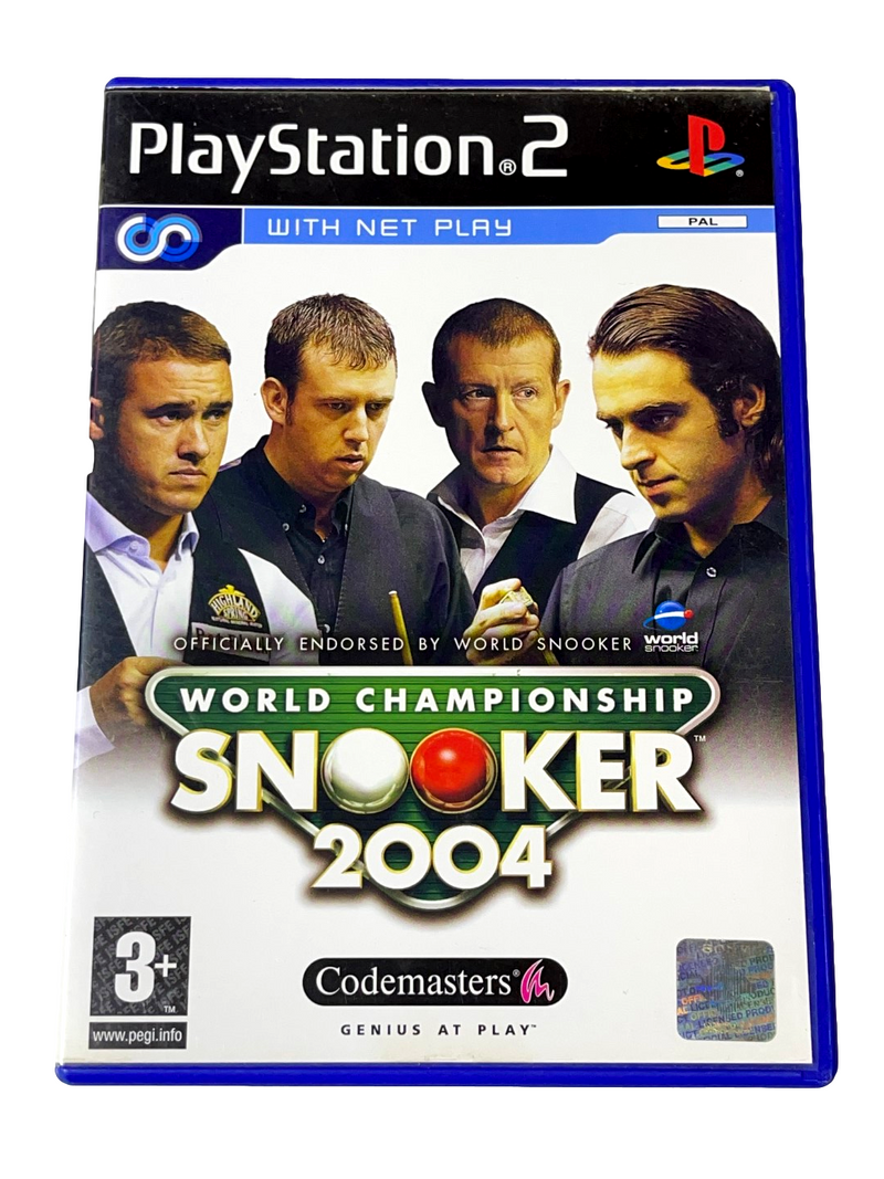 World Championship Snooker 2004 PS2 PAL *Complete* (Preowned)