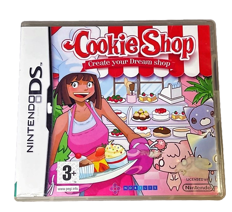 Cookie Shop: Create Your Dream Shop Nintendo DS 2DS 3DS  *Complete* (Preowned)