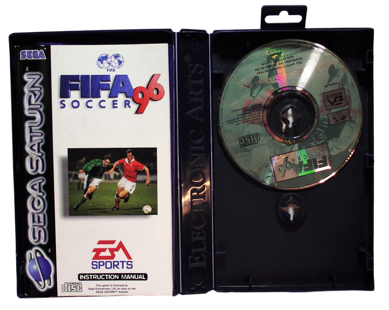 FIFA Soccer 96 Sega Saturn PAL *Complete*