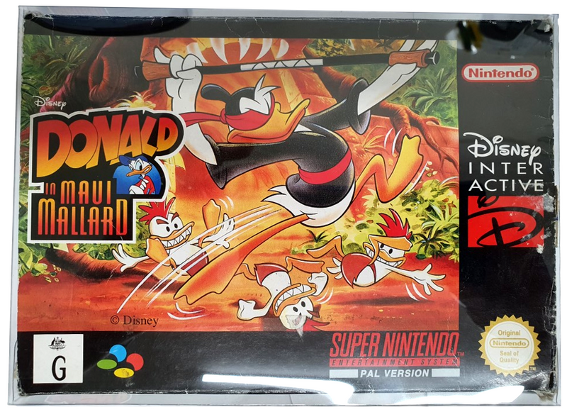 Donald In Maui Mallard Super Nintendo SNES Boxed *Complete* PAL (Preowned)