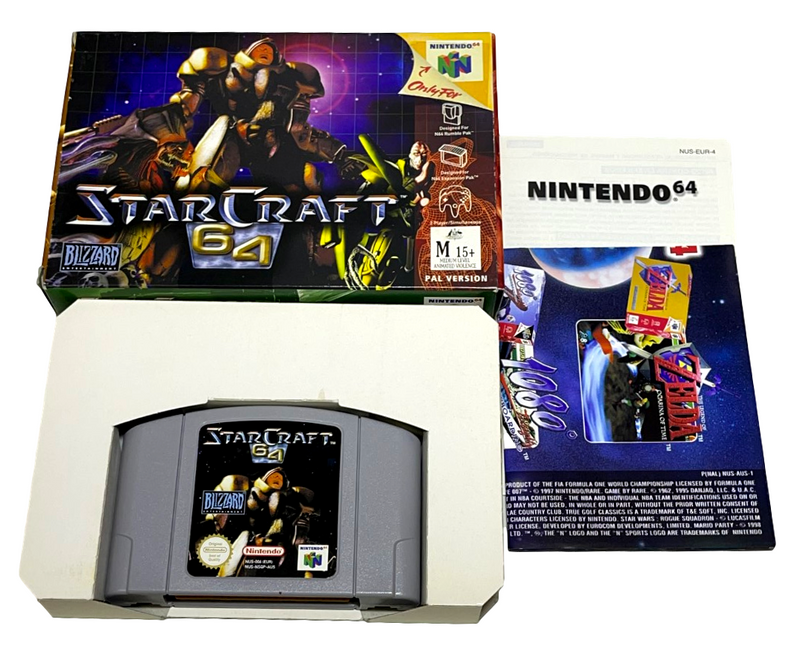 Starcraft 64 Nintendo 64 N64 Boxed PAL *No Manual* (Preowned)