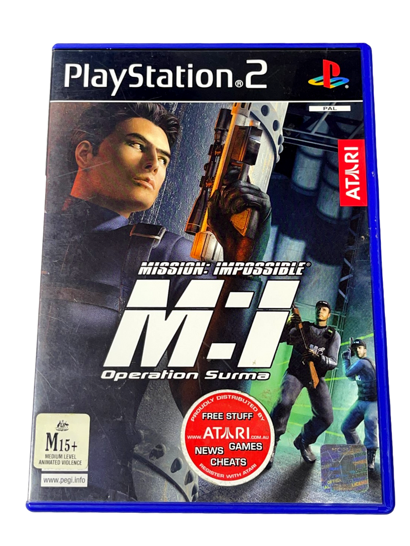 Mission Impossible: Operation Surma PS2 PAL *No Manual* (Preowned)