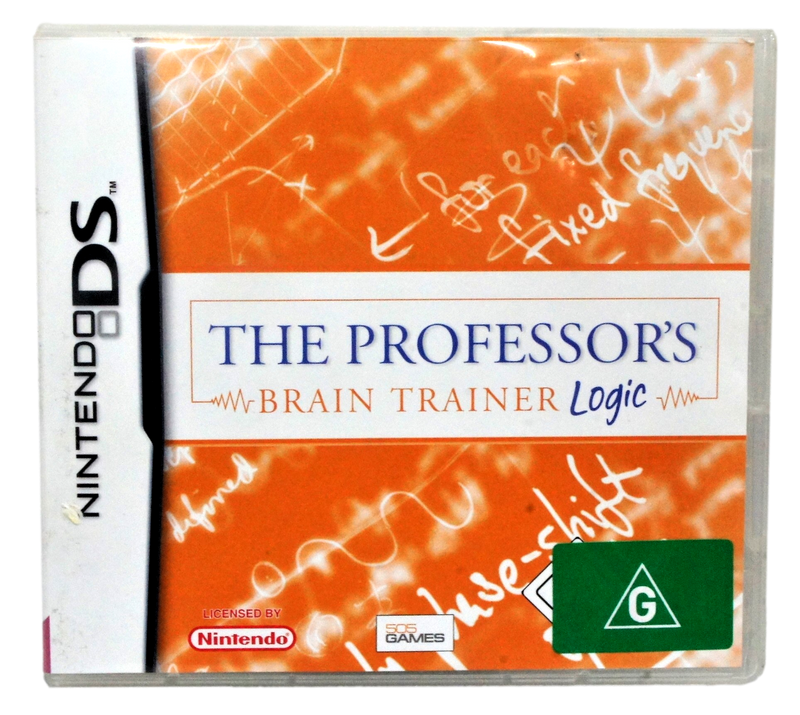 The Professor's Brain Trainer Logic Nintendo DS 3DS Game *Complete* (Pre-Owned)