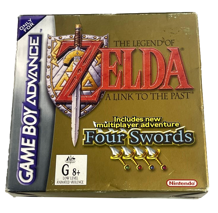 The Legend of Zelda Four Swords Gameboy Advanced GBA *Manual* Boxed (Preowned)