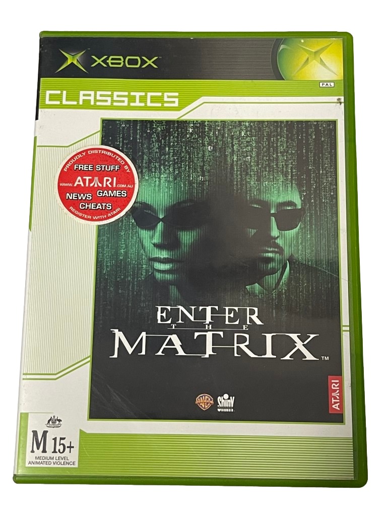 Enter the Matrix / Xbox / Complet / Fr. / MINT! | Nostal'Geek Enter the Matrix / Xbox / Complet / Fr. / MINT! | Nostal'Geek