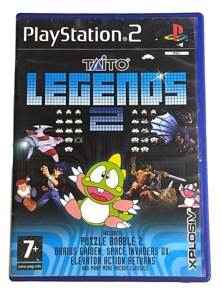 Taito Legends 2 PS2 PAL *Complete* (Preowned)