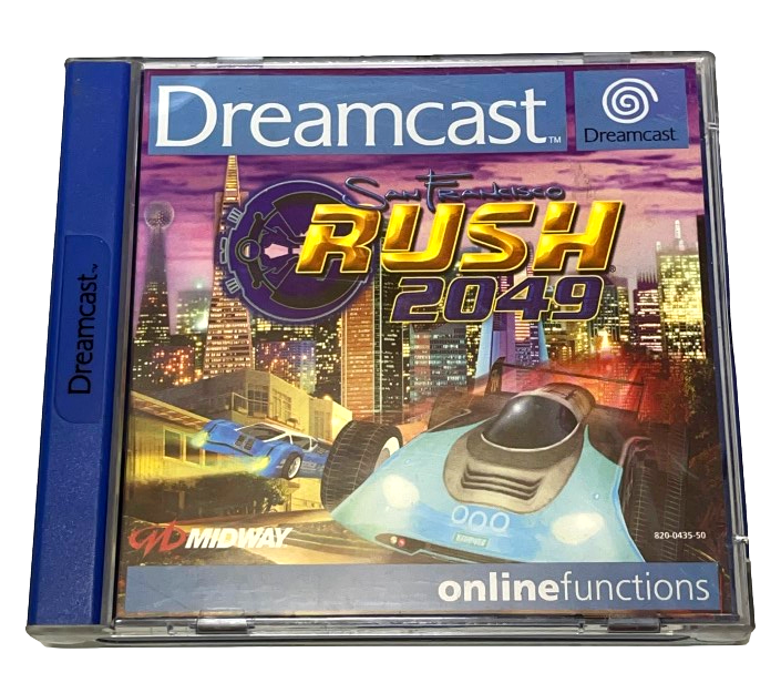 Rush 2049 Sega Dreamcast PAL *Complete* Ex Rental (Preowned)