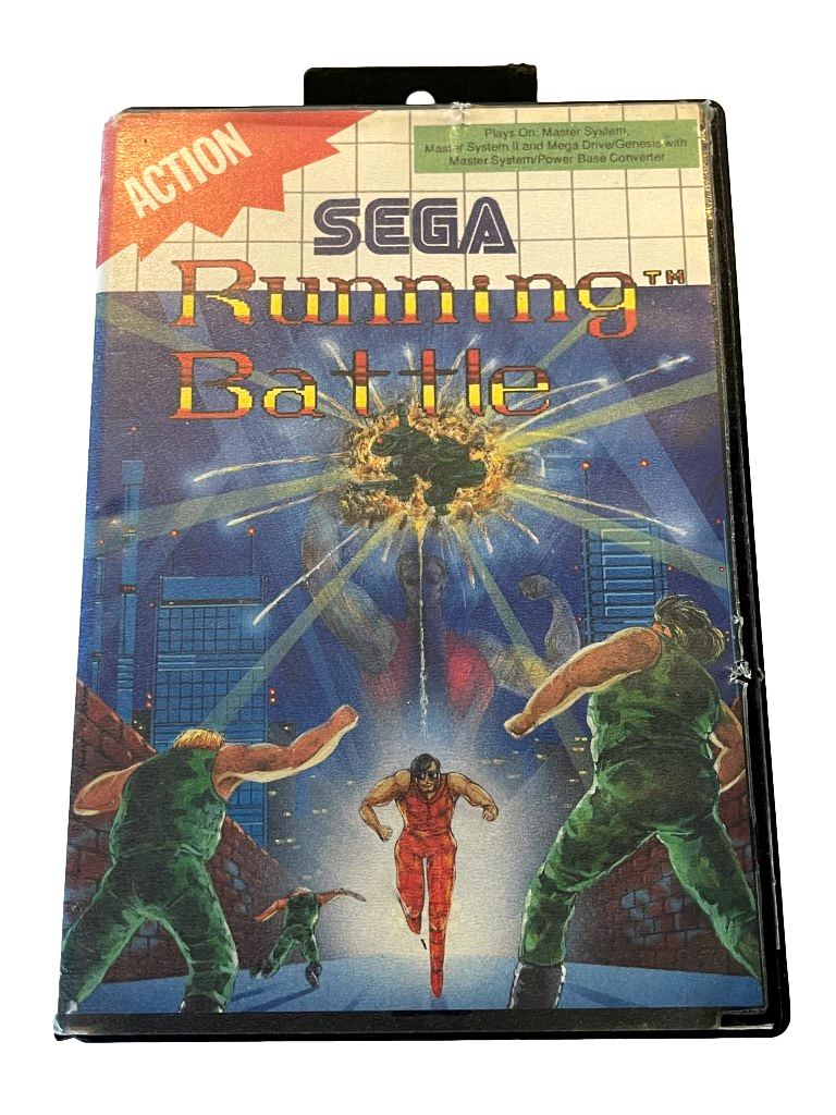 Running Battle Sega Master System *No Manual*
