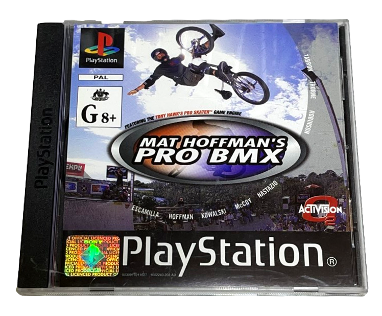 Mat Hoffman's Pro BMX PS1 PS2 PS3 PAL *Complete* (Preowned)