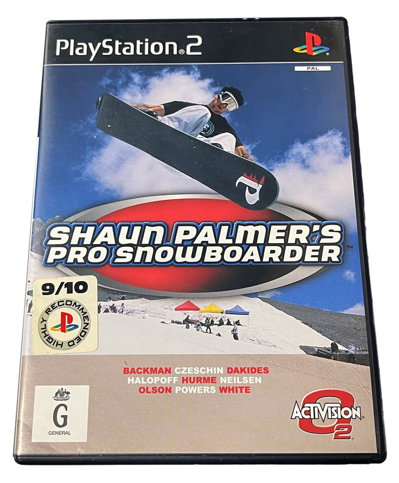 Shaun Palmer's Pro Snowboarder Sony PS2 PAL *Complete* (Preowned)