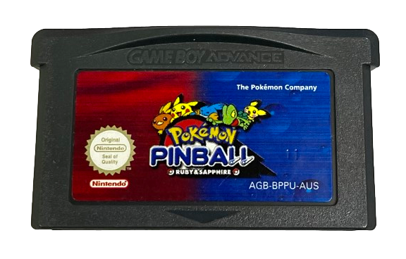 Pokemon Pinball Ruby & Sapphire Nintendo Gameboy Advance GBA *Complete* Boxed (Preowned)