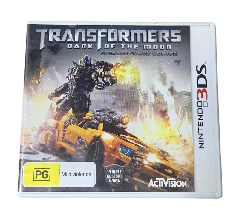 Transformers Dark of the Moon Stealth Force Edition Nintendo 3DS 2DS Game (Pre-Owned)