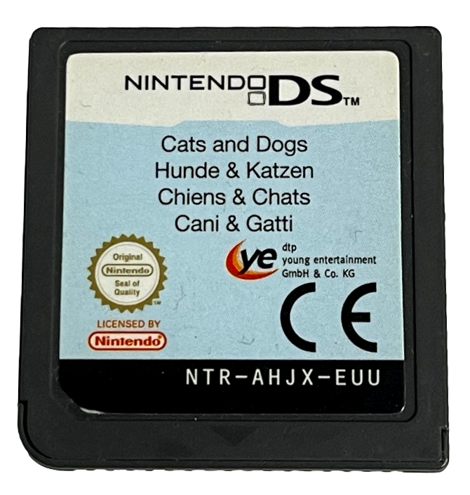 Cats and Dogs Nintendo DS 2DS 3DS Game *Cartridge Only* (Pre-Owned)