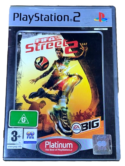 FIFA Street 2 PS2 (Platinum) PAL *Complete* (Preowned)