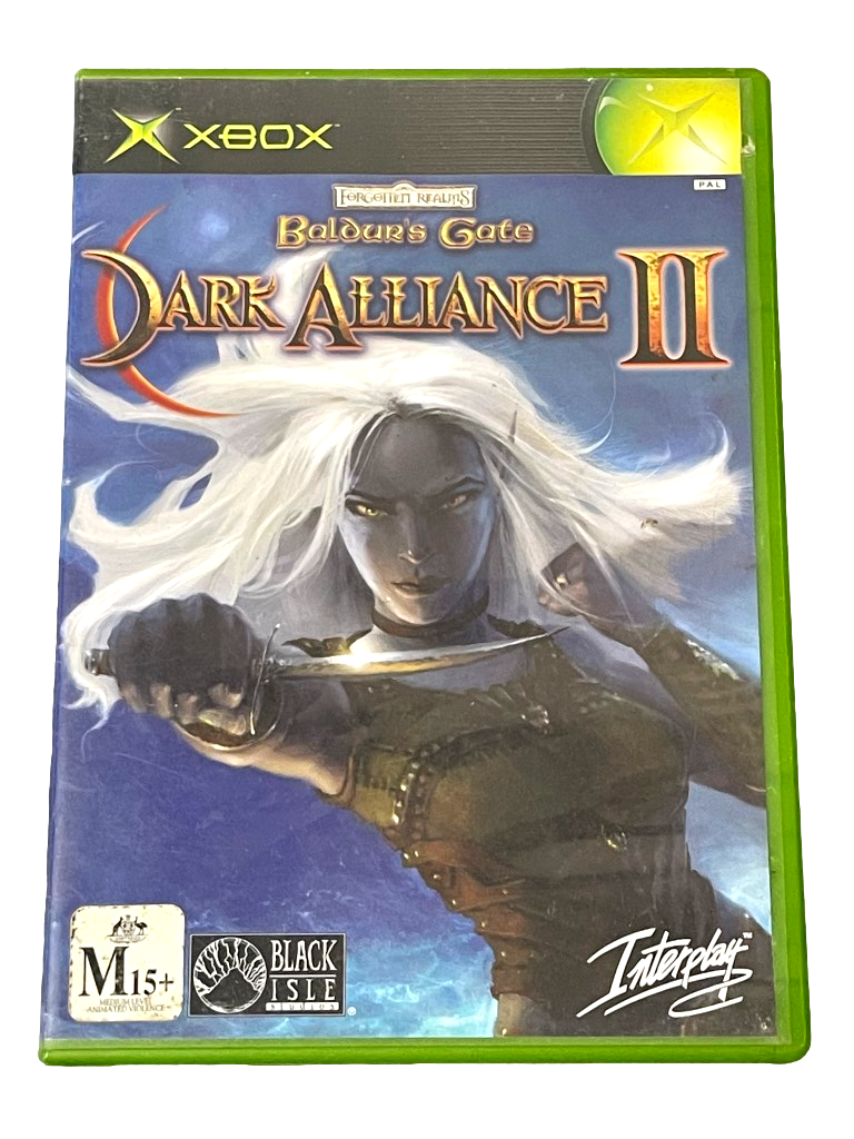 Baldur's Gate Dark Alliance II XBOX Original PAL *Complete* (Pre-Owned)