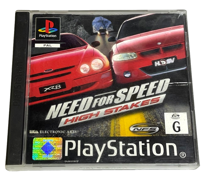 Need for Speed High Stakes PS1 PS2 PS3 PAL *Complete* (Preowned)