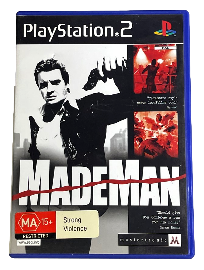 Made Man PS2 PAL *Complete* (Preowned)