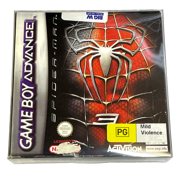 Spider-Man 3 Nintendo Gameboy Advance GBA Complete* Boxed (Preowned)