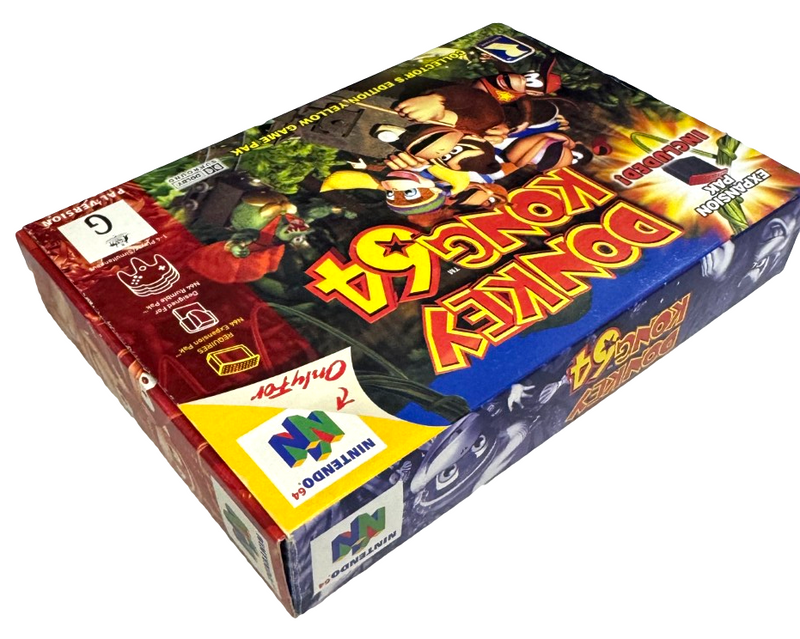 Donkey Kong Nintendo 64 N64 Boxed PAL *Complete* (Minty)