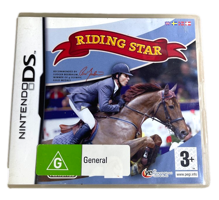 Riding Star Nintendo DS 3DS Game *Complete* (Pre-Owned)